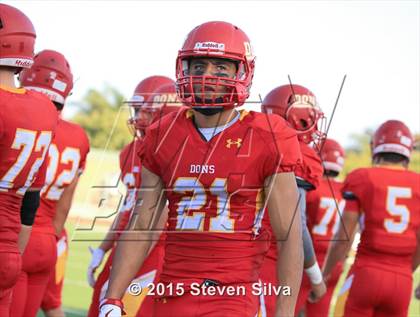 Thumbnail 2 in Cathedral Catholic vs. Oaks Christian (2015 SoCal Honor Bowl) photogallery.
