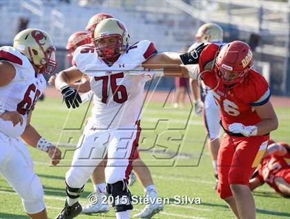 Thumbnail 1 in Cathedral Catholic vs. Oaks Christian (2015 SoCal Honor Bowl) photogallery.