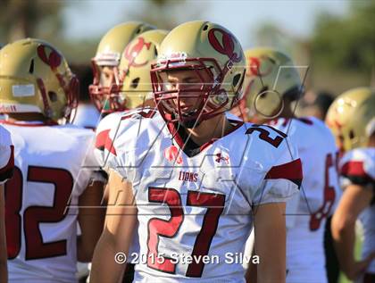 Thumbnail 1 in Cathedral Catholic vs. Oaks Christian (2015 SoCal Honor Bowl) photogallery.