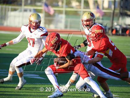 Thumbnail 2 in Cathedral Catholic vs. Oaks Christian (2015 SoCal Honor Bowl) photogallery.