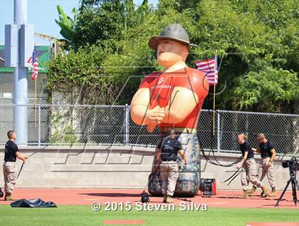 Thumbnail 2 in Cathedral Catholic vs. Oaks Christian (2015 SoCal Honor Bowl) photogallery.