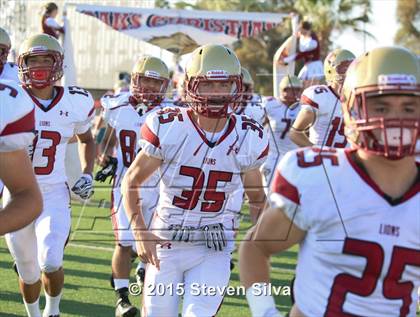 Thumbnail 1 in Cathedral Catholic vs. Oaks Christian (2015 SoCal Honor Bowl) photogallery.