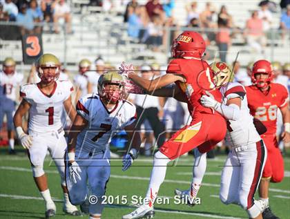 Thumbnail 3 in Cathedral Catholic vs. Oaks Christian (2015 SoCal Honor Bowl) photogallery.