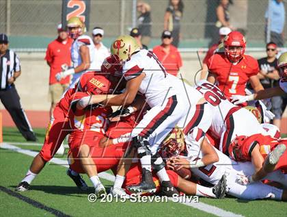 Thumbnail 2 in Cathedral Catholic vs. Oaks Christian (2015 SoCal Honor Bowl) photogallery.