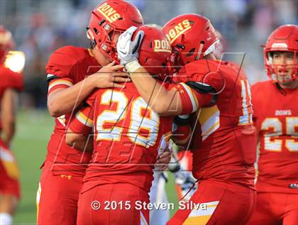 Thumbnail 1 in Cathedral Catholic vs. Oaks Christian (2015 SoCal Honor Bowl) photogallery.