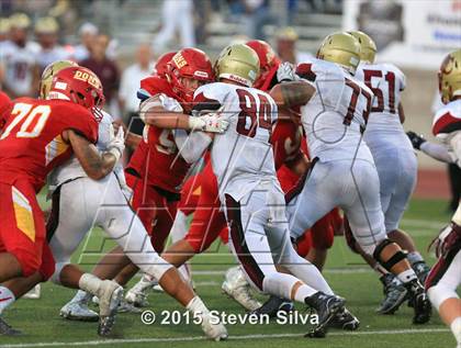 Thumbnail 2 in Cathedral Catholic vs. Oaks Christian (2015 SoCal Honor Bowl) photogallery.