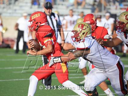 Thumbnail 3 in Cathedral Catholic vs. Oaks Christian (2015 SoCal Honor Bowl) photogallery.