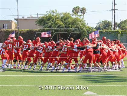 Thumbnail 1 in Cathedral Catholic vs. Oaks Christian (2015 SoCal Honor Bowl) photogallery.