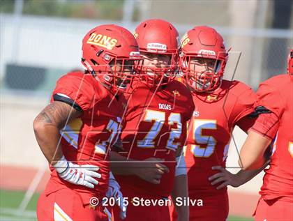Thumbnail 1 in Cathedral Catholic vs. Oaks Christian (2015 SoCal Honor Bowl) photogallery.