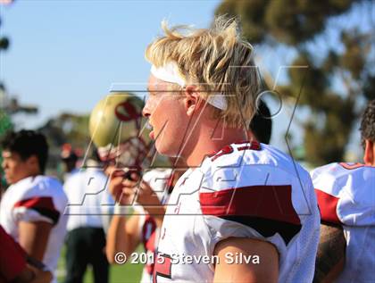 Thumbnail 2 in Cathedral Catholic vs. Oaks Christian (2015 SoCal Honor Bowl) photogallery.