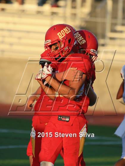 Thumbnail 2 in Cathedral Catholic vs. Oaks Christian (2015 SoCal Honor Bowl) photogallery.