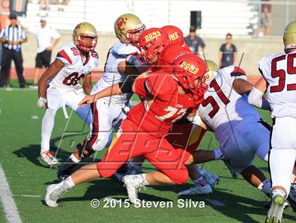Thumbnail 1 in Cathedral Catholic vs. Oaks Christian (2015 SoCal Honor Bowl) photogallery.