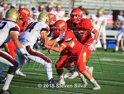 Thumbnail 2 in Cathedral Catholic vs. Oaks Christian (2015 SoCal Honor Bowl) photogallery.