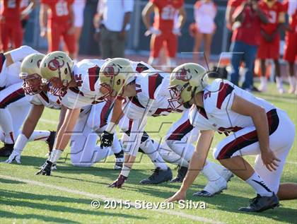 Thumbnail 1 in Cathedral Catholic vs. Oaks Christian (2015 SoCal Honor Bowl) photogallery.