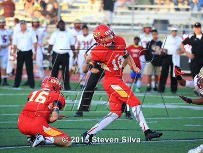 Thumbnail 2 in Cathedral Catholic vs. Oaks Christian (2015 SoCal Honor Bowl) photogallery.