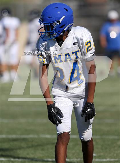 Thumbnail 1 in Bishop Amat vs Rancho Cucamonga (Scrimmage) photogallery.