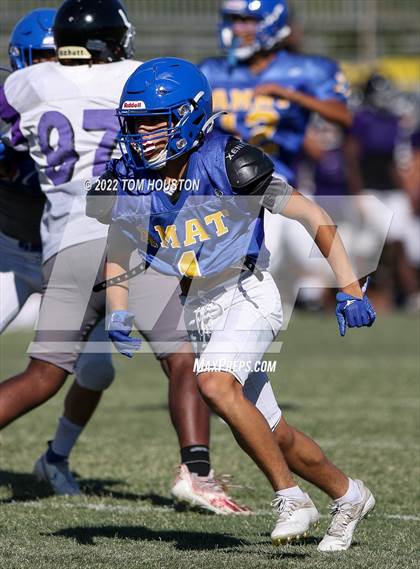 Thumbnail 1 in Bishop Amat vs Rancho Cucamonga (Scrimmage) photogallery.