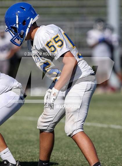 Thumbnail 1 in Bishop Amat vs Rancho Cucamonga (Scrimmage) photogallery.