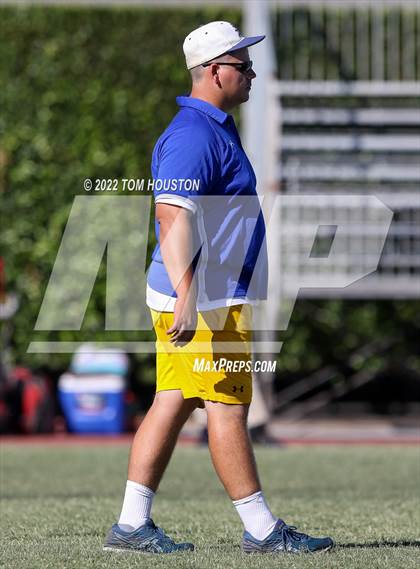 Thumbnail 1 in Bishop Amat vs Rancho Cucamonga (Scrimmage) photogallery.