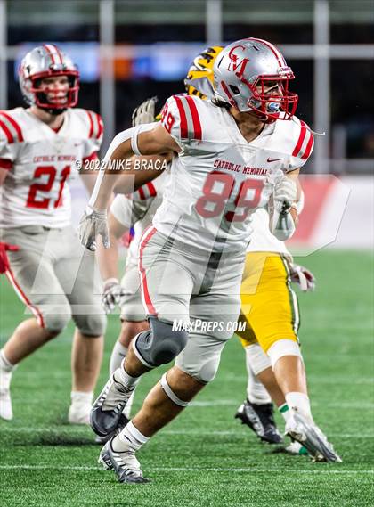 Thumbnail 3 in Catholic Memorial vs King Philip Regional (MIAA Division 2 State Final) photogallery.