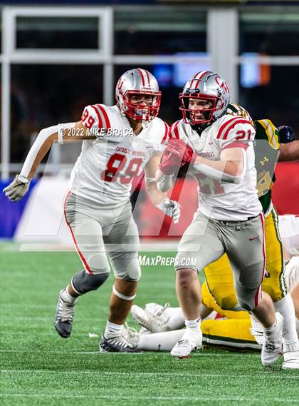 Thumbnail 2 in Catholic Memorial vs King Philip Regional (MIAA Division 2 State Final) photogallery.