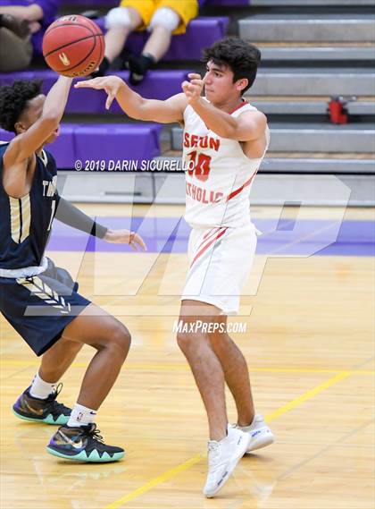 Thumbnail 1 in Desert Vista vs. Seton Catholic (Fear the Hop Tournament) photogallery.