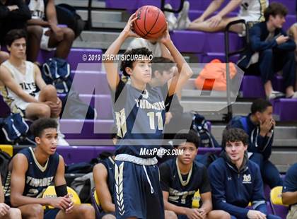 Thumbnail 2 in Desert Vista vs. Seton Catholic (Fear the Hop Tournament) photogallery.