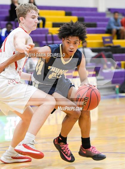 Thumbnail 1 in Desert Vista vs. Seton Catholic (Fear the Hop Tournament) photogallery.