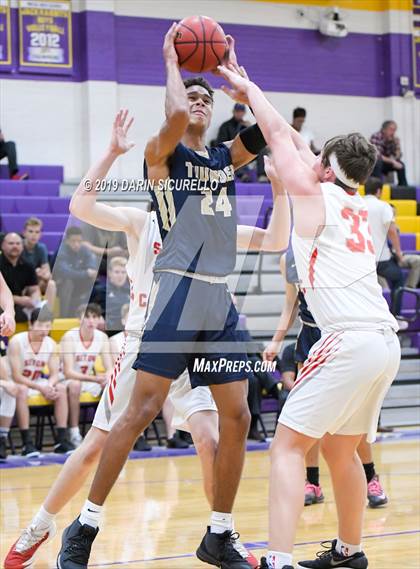 Thumbnail 2 in Desert Vista vs. Seton Catholic (Fear the Hop Tournament) photogallery.