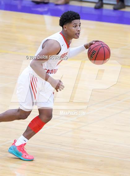 Thumbnail 3 in Desert Vista vs. Seton Catholic (Fear the Hop Tournament) photogallery.