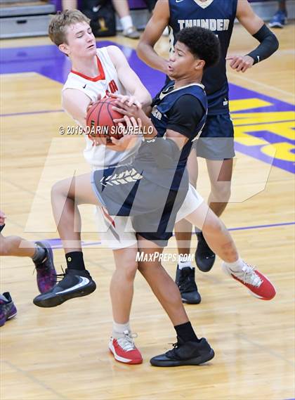 Thumbnail 1 in Desert Vista vs. Seton Catholic (Fear the Hop Tournament) photogallery.