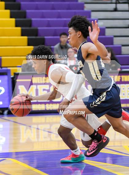 Thumbnail 2 in Desert Vista vs. Seton Catholic (Fear the Hop Tournament) photogallery.