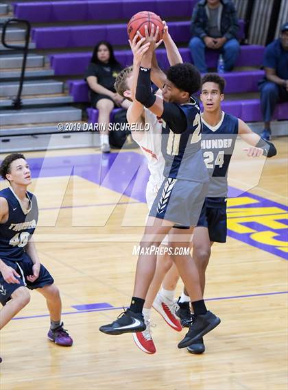 Thumbnail 3 in Desert Vista vs. Seton Catholic (Fear the Hop Tournament) photogallery.