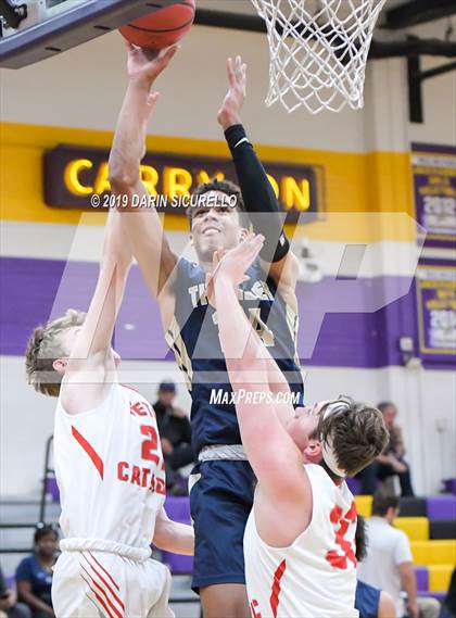 Thumbnail 3 in Desert Vista vs. Seton Catholic (Fear the Hop Tournament) photogallery.