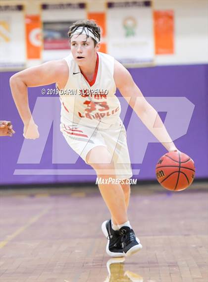 Thumbnail 2 in Desert Vista vs. Seton Catholic (Fear the Hop Tournament) photogallery.