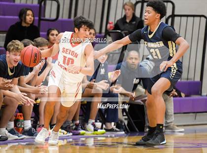 Thumbnail 1 in Desert Vista vs. Seton Catholic (Fear the Hop Tournament) photogallery.