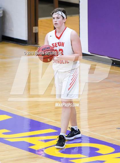 Thumbnail 3 in Desert Vista vs. Seton Catholic (Fear the Hop Tournament) photogallery.