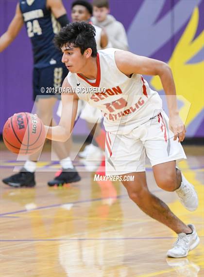 Thumbnail 3 in Desert Vista vs. Seton Catholic (Fear the Hop Tournament) photogallery.