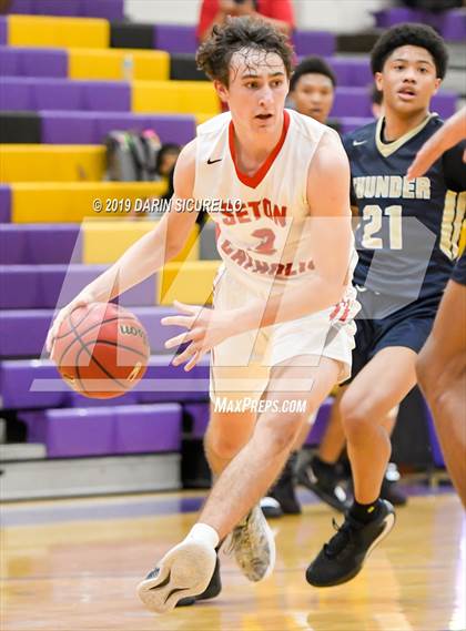 Thumbnail 1 in Desert Vista vs. Seton Catholic (Fear the Hop Tournament) photogallery.