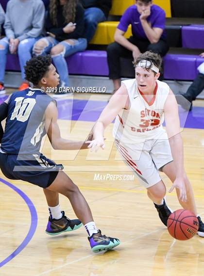 Thumbnail 2 in Desert Vista vs. Seton Catholic (Fear the Hop Tournament) photogallery.
