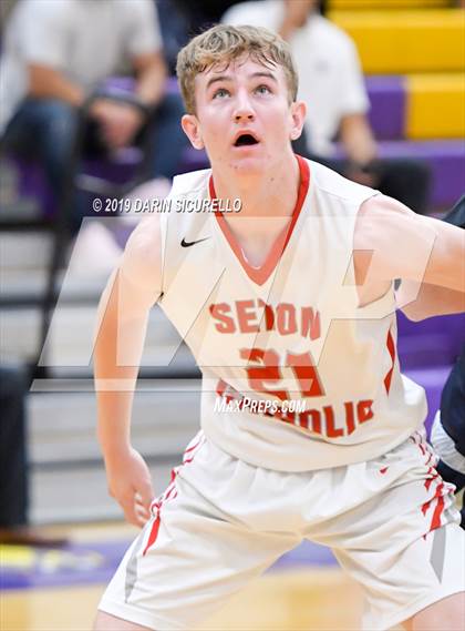Thumbnail 1 in Desert Vista vs. Seton Catholic (Fear the Hop Tournament) photogallery.