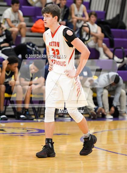 Thumbnail 3 in Desert Vista vs. Seton Catholic (Fear the Hop Tournament) photogallery.
