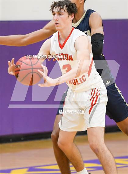 Thumbnail 1 in Desert Vista vs. Seton Catholic (Fear the Hop Tournament) photogallery.