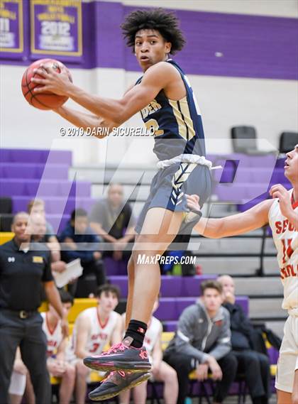 Thumbnail 3 in Desert Vista vs. Seton Catholic (Fear the Hop Tournament) photogallery.