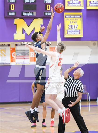 Thumbnail 1 in Desert Vista vs. Seton Catholic (Fear the Hop Tournament) photogallery.