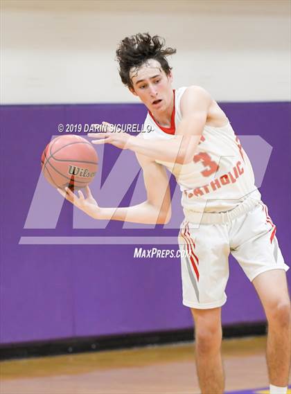 Thumbnail 3 in Desert Vista vs. Seton Catholic (Fear the Hop Tournament) photogallery.