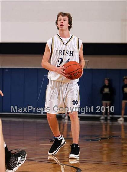Thumbnail 3 in Dansville vs Notre Dame (Lions Club Tournament) photogallery.