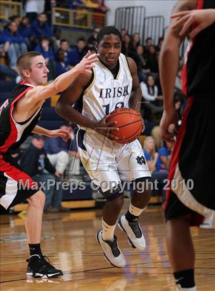 Thumbnail 1 in Dansville vs Notre Dame (Lions Club Tournament) photogallery.
