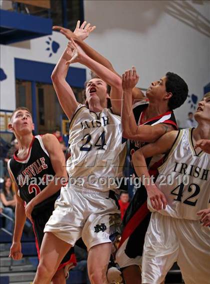 Thumbnail 1 in Dansville vs Notre Dame (Lions Club Tournament) photogallery.