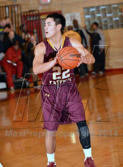 Thumbnail 2 in Gloucester Catholic vs. Bishop Eustace Prep (Claude Kennard MLK Classic) photogallery.